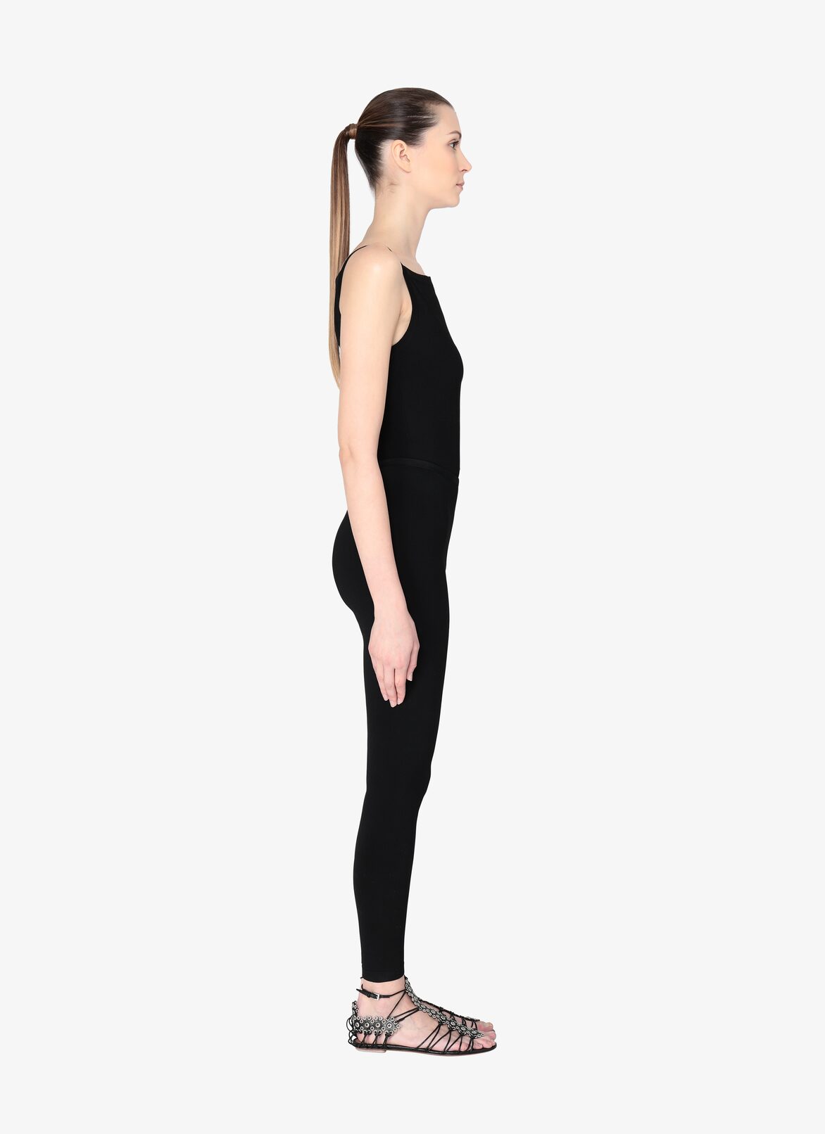Sleeveless Bodysuit ALAÏA BLACK SLEEVELESS BODYSUIT